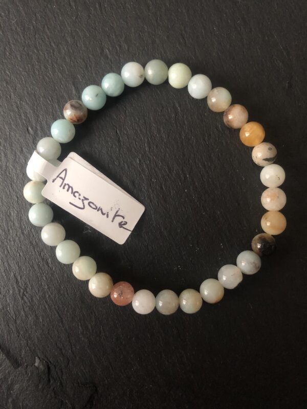 Bracelet en Amazonite 6mm.