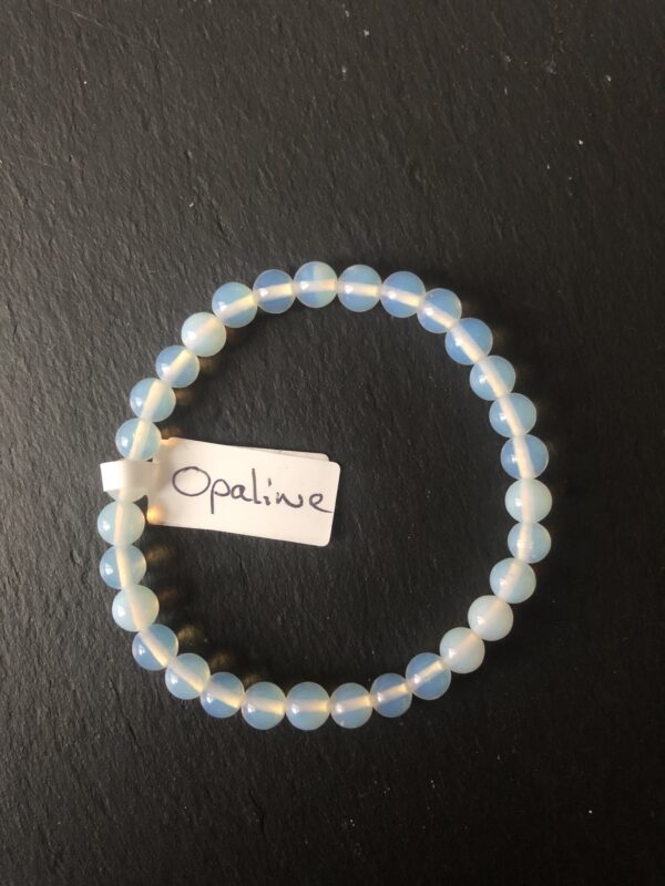 Bracelet en Opaline 6mm.