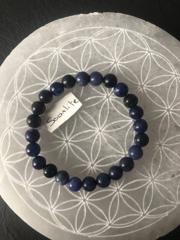 Bracelet en Sodalite 8mm.