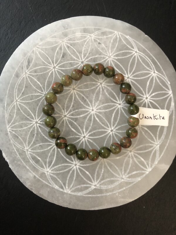 Bracelet en Unakite 8mm.